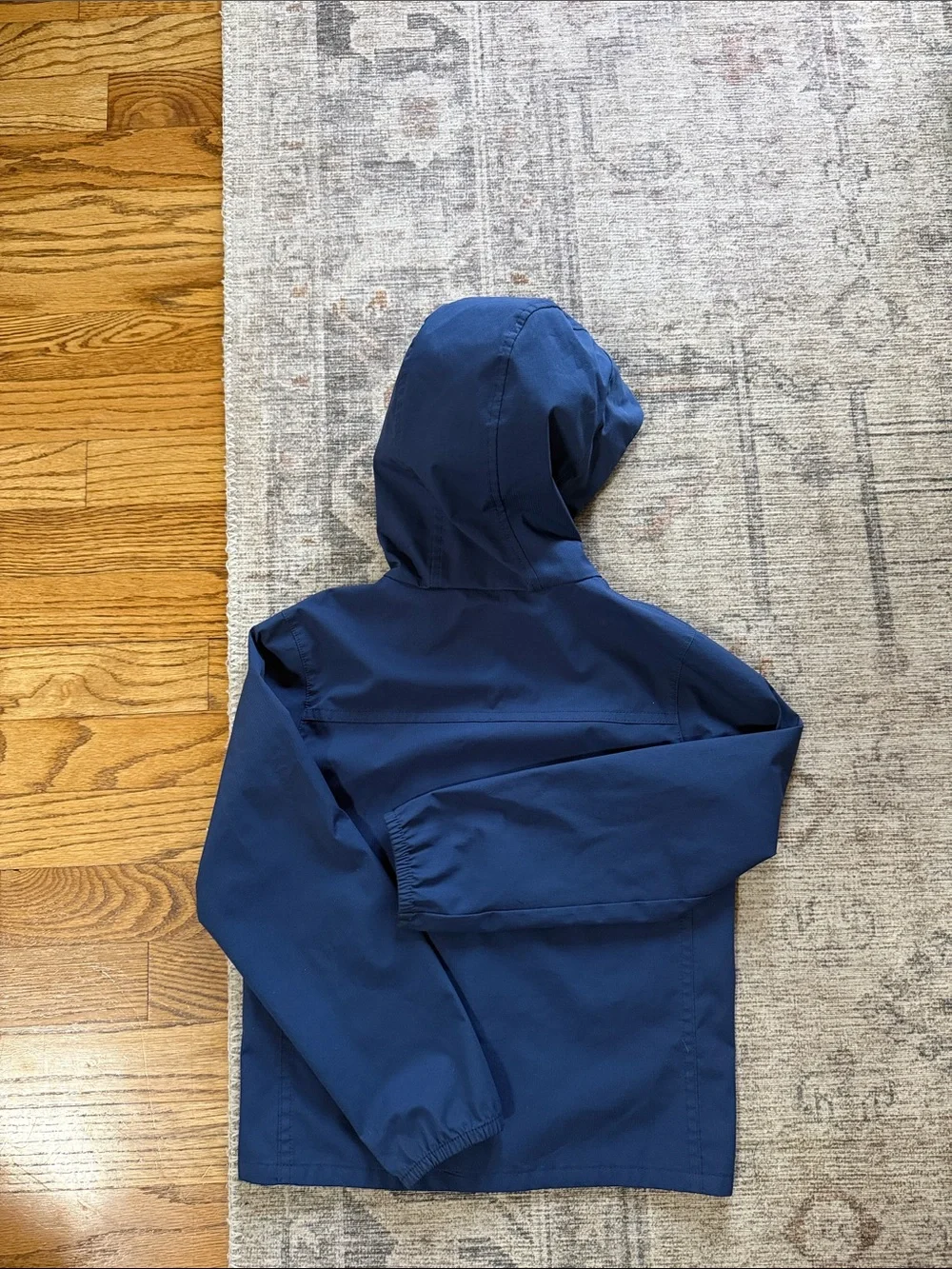 Vineyard Vines Navy Hooded Raincoat